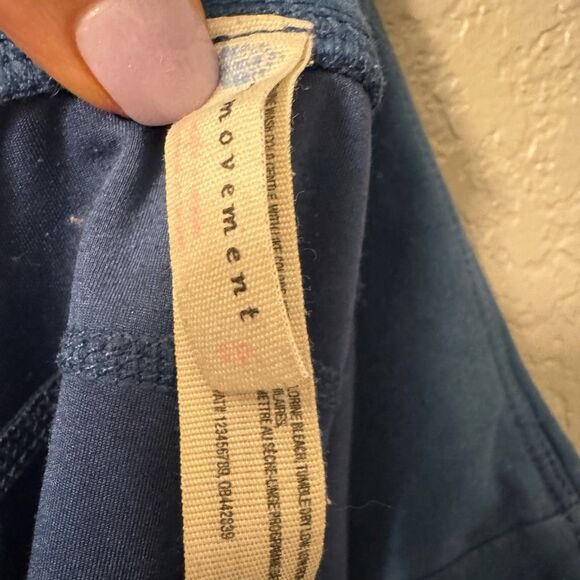 Free People Movement Teal Leggings Size Small - Picture 5 of 6